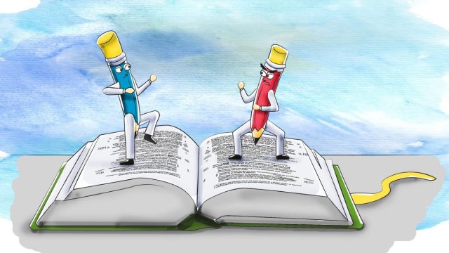 Clashes between two characters