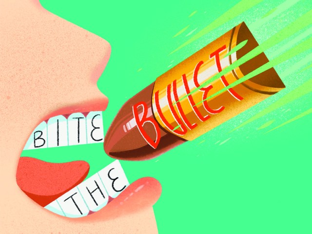 Bite The Bullet by Tiffany Tan on Dribbble