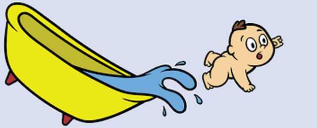 Meaning of 'Don't Throw the Baby Out With the Bathwater' | Motivation