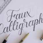 Faux Calligraphy: How To Do Faux Calligraphy Alphabet On Cards? Faux Calligraphy: How To Do Faux Calligraphy Alphabet On Cards?