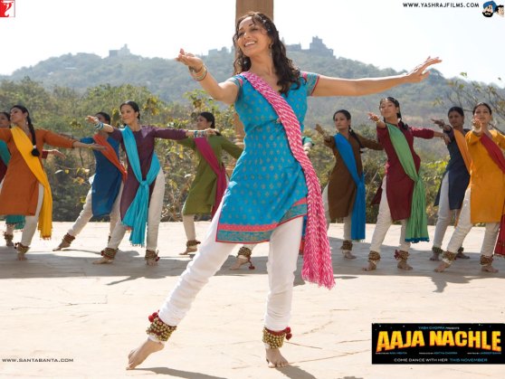 A still from O Re Piya, for a dramtic Kathak performance.