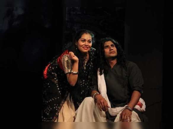 A still from a Hindi play.