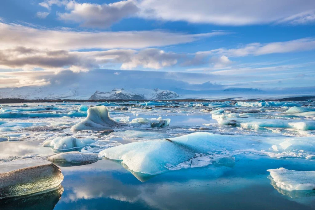 जमे हुए पानी के संसाधन