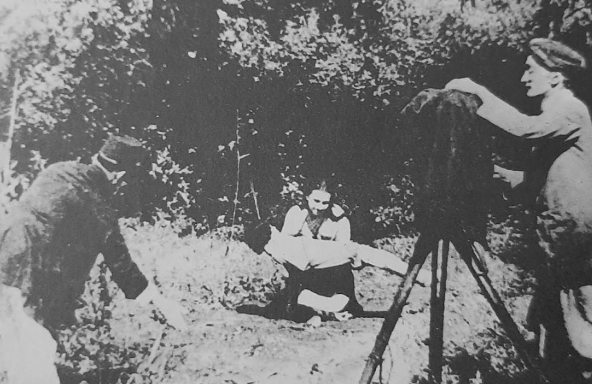 Dadasaheb Phalke Shooting For Raja Harishchandra