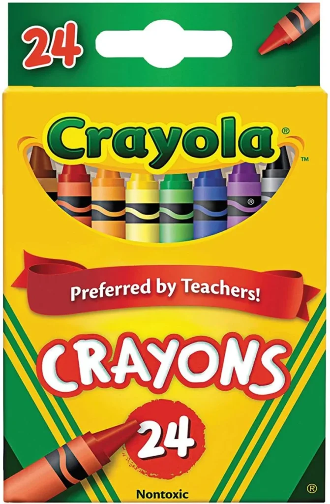 Melissa and Doug Trianguar Crayons 12 Color and 24 Color Triangular Cr