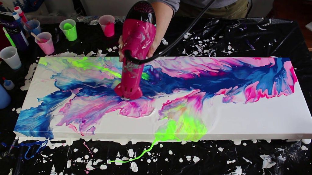Rinske Douna - How to Blend Acrylic Paint - 3 Blending