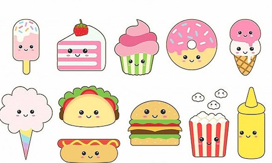 How to Draw a Kawaii Food Easy and So Cute - YouTube